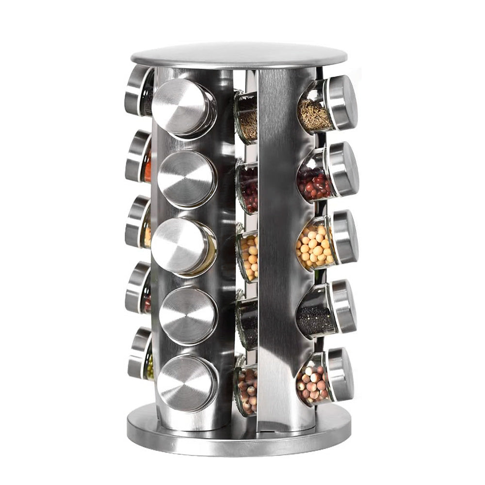 SET CONDIMENTERO GIRATORIO 20 PIEZAS