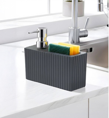 DISPENSADOR CON PORTA ESPONJA