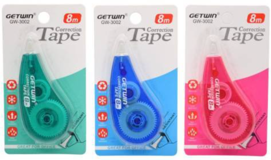 CORRECTOR EN CINTA 8MTS