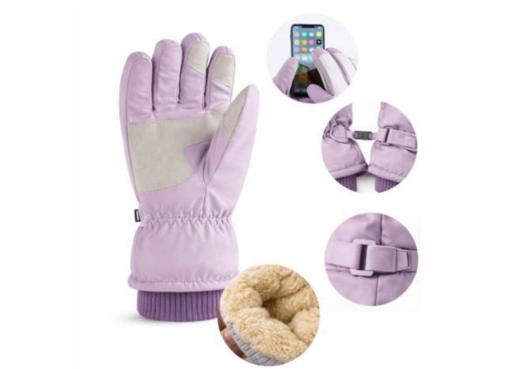 Guantes impermeables forrados