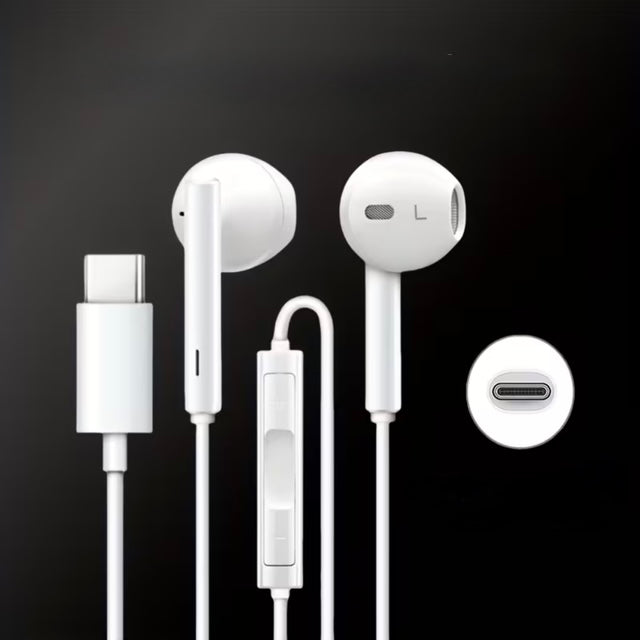 Auriculares iPhone y Tipo C
