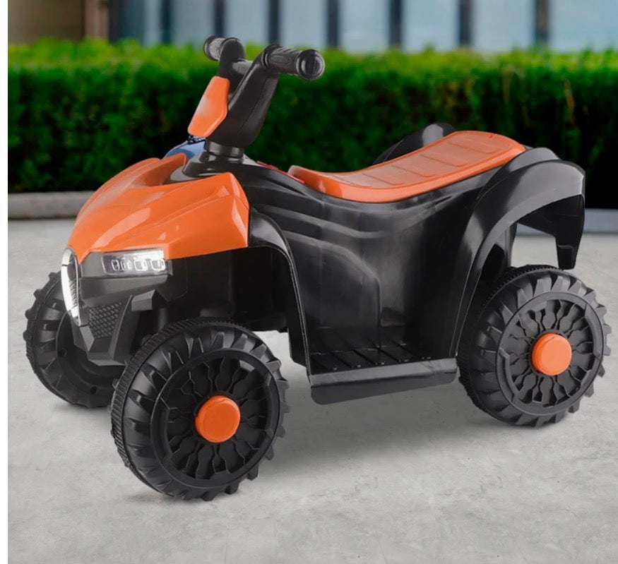 Cuatriciclo a batería, luces led y sonido