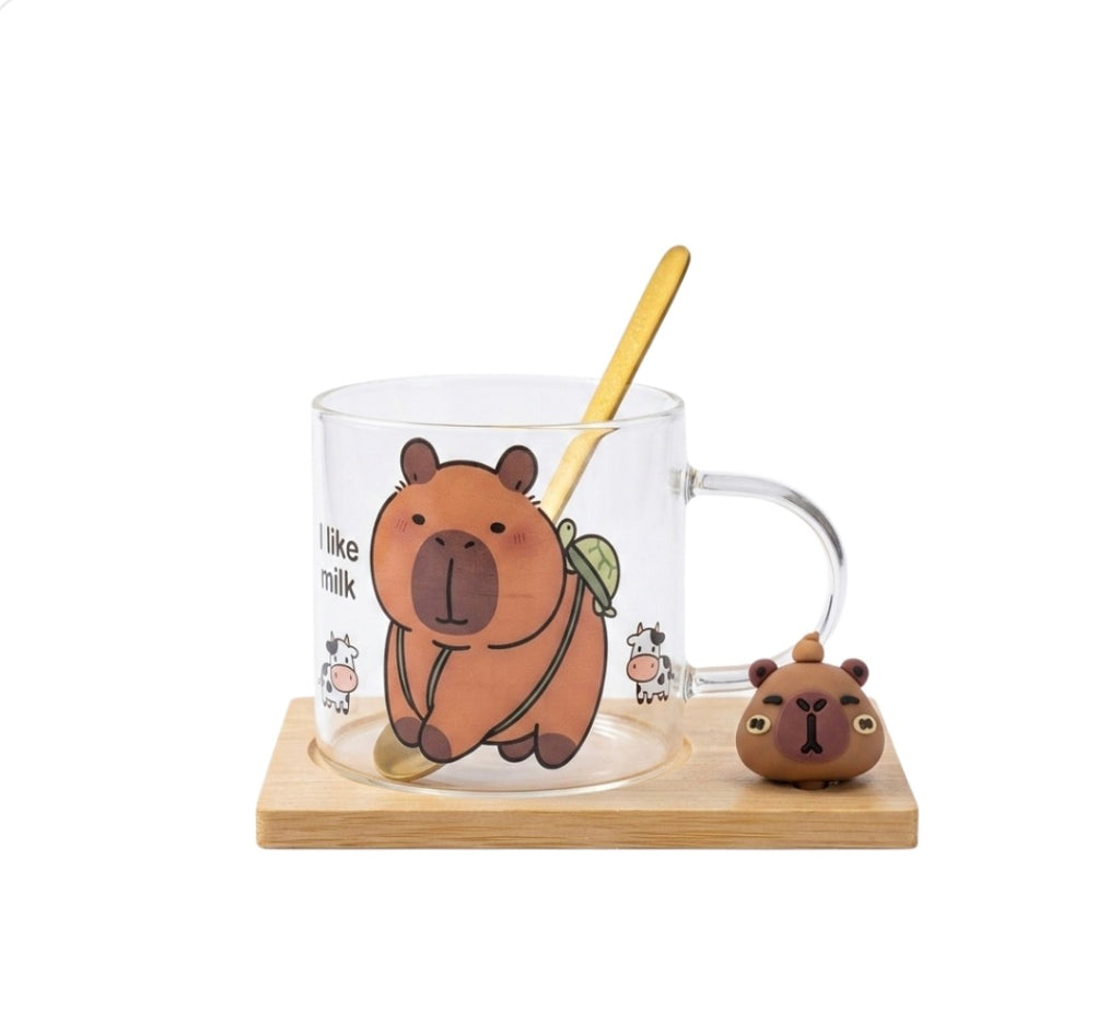 Taza de vidrio