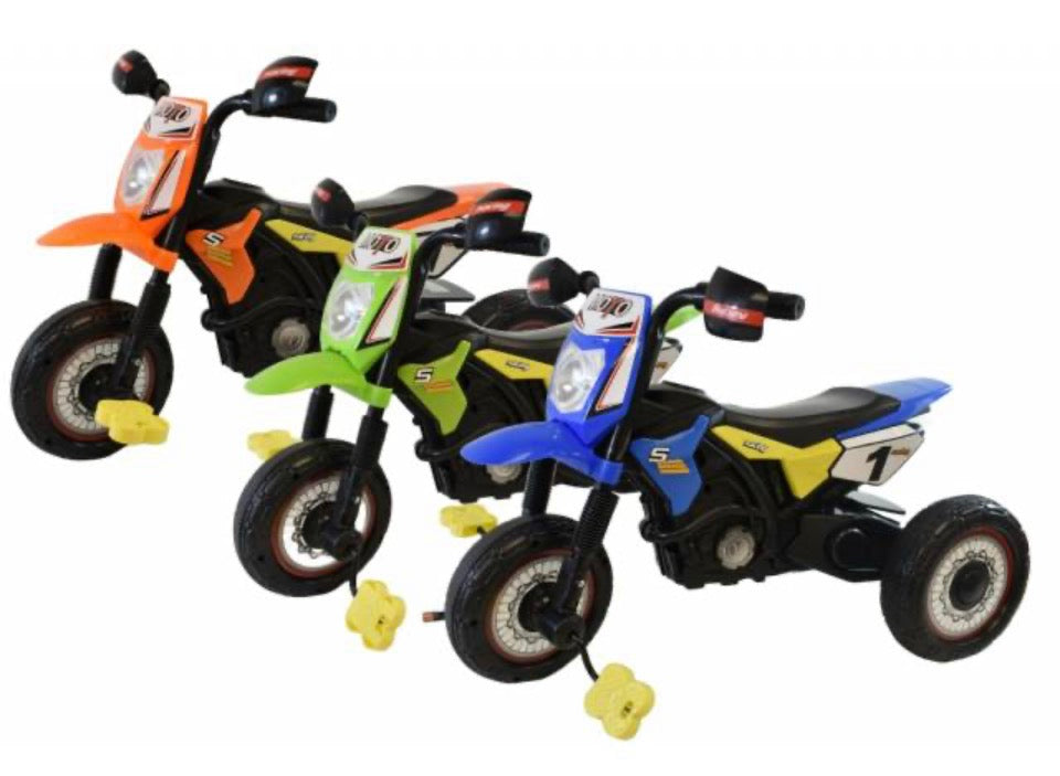 Triciclo moto con luces y sonido