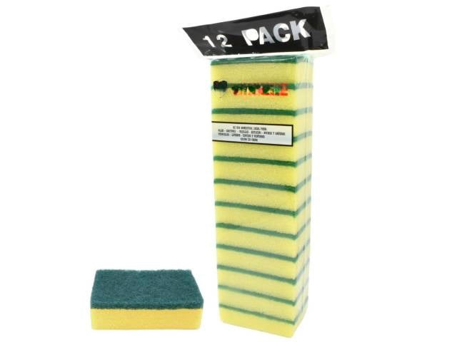 Pack 12 esponjas