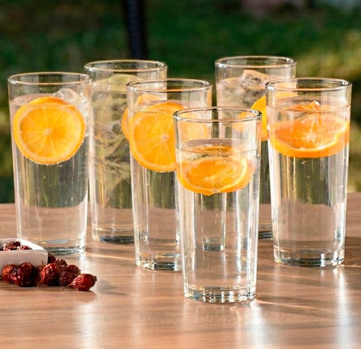 Juego de 6 vasos 220ml