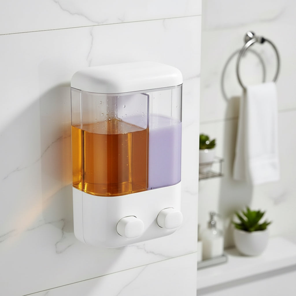 Dispensador para acondicionador y shampoo