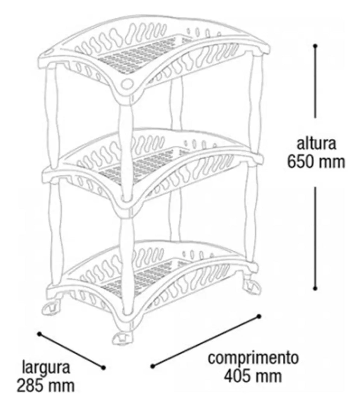 Carro organizador