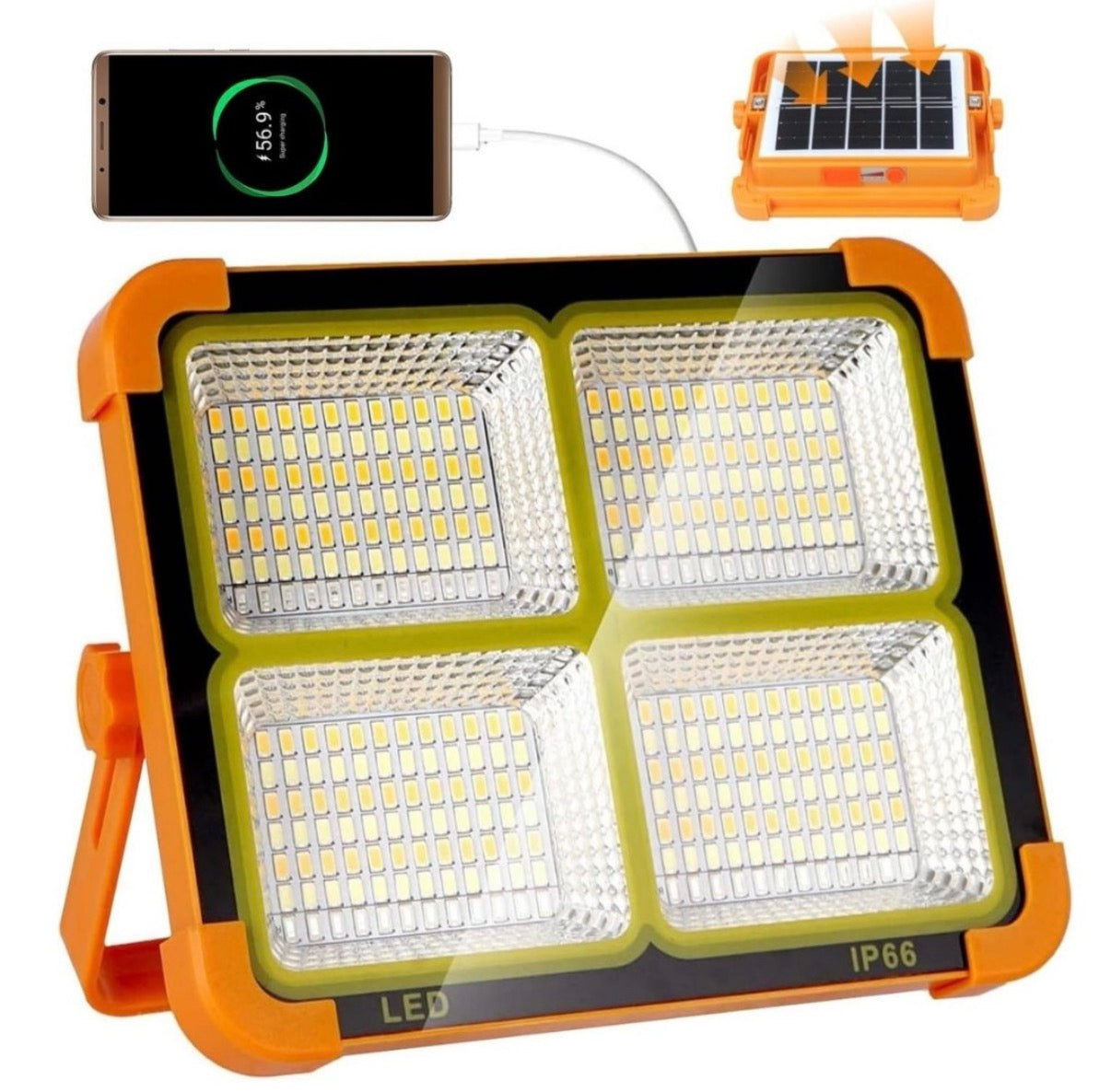 Lámpara led solar