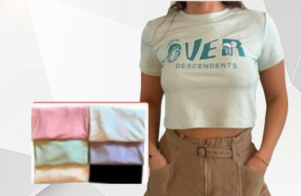 Remera corta L al XXL