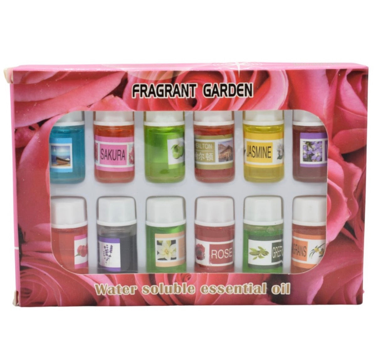 Aceites esenciales fragancias de jardín