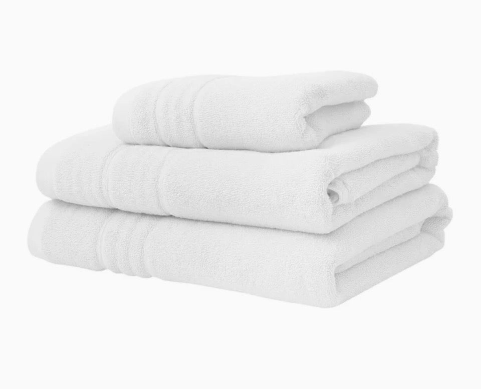 Set de 3 Toallas de Baño 100% Algodón Calidad Premium, de 78 x 163cm, 70 x 137cm y 33 x 73cm