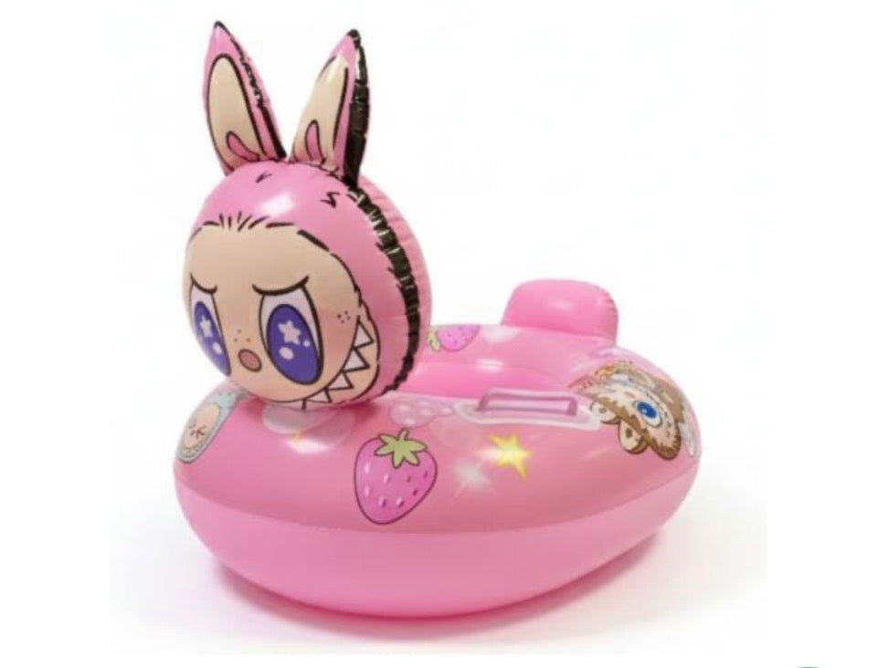 Inflable con asiento y agarradera