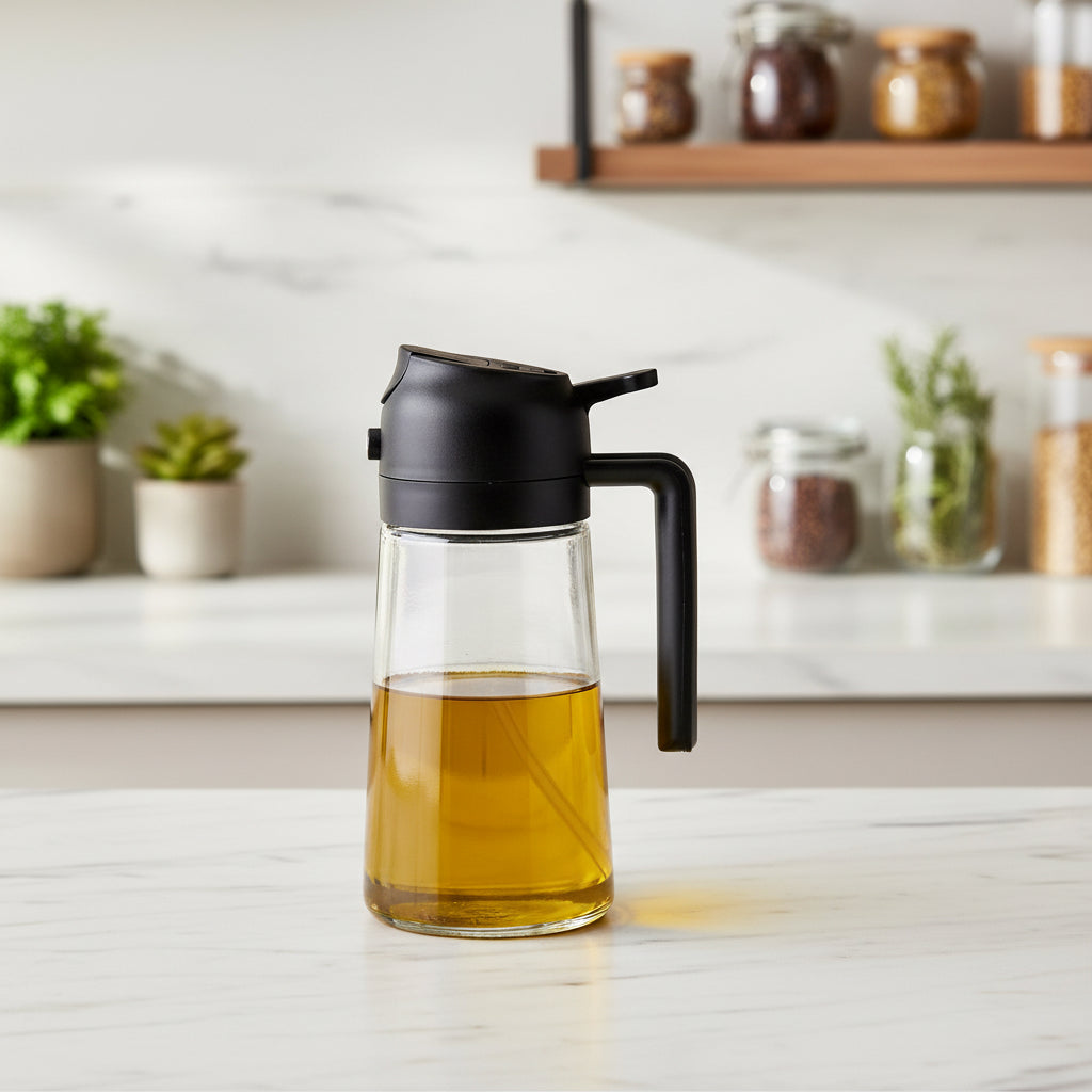 Botella dispensadora de aceite 400 ml