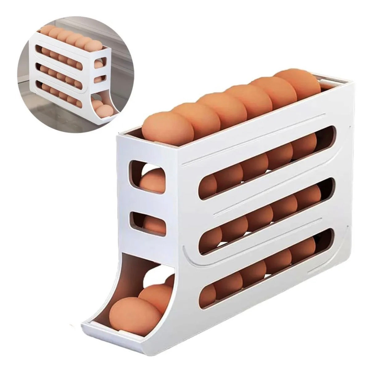 Organizador huevos