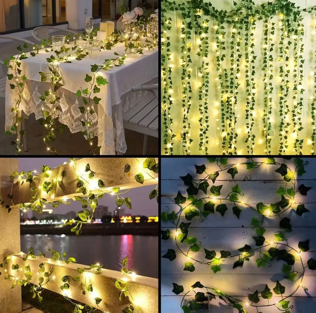 Enredadera con luces led 2.20m