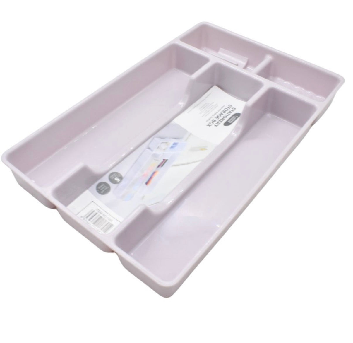 Organizador multiusos blanco 27x17x3cm