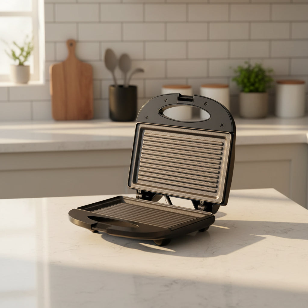 Sandwichera tipo grill plancha