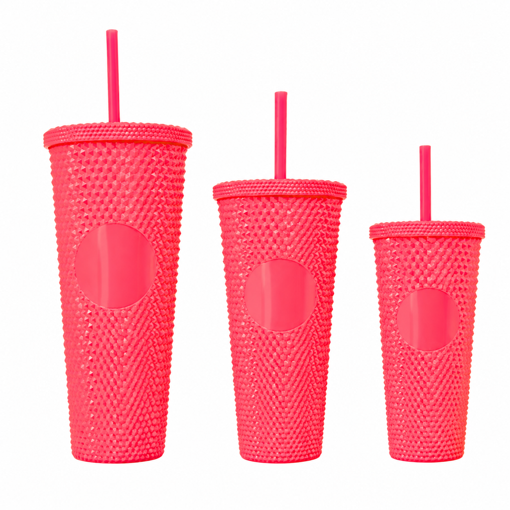 Set tres vasos texturizados