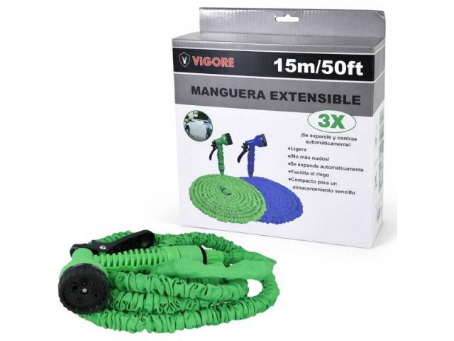 Manguera extensible 15m