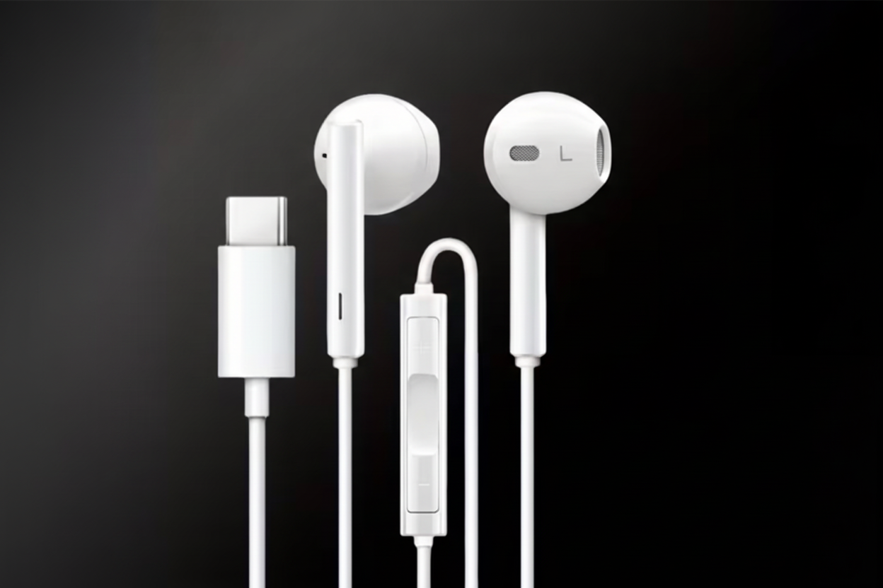 Auriculares tipo C