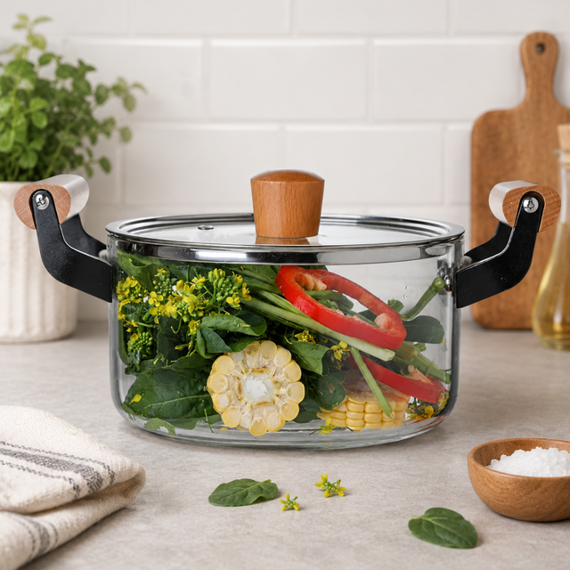 Olla de vidrio