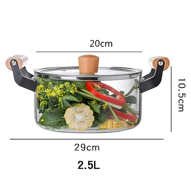 Olla de vidrio