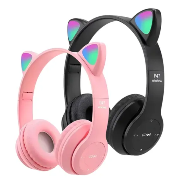 AURICULAR BLUETOOTH CON LUCES LED