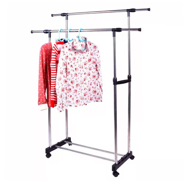 PERCHERO EXTENSIBLE DOBLE