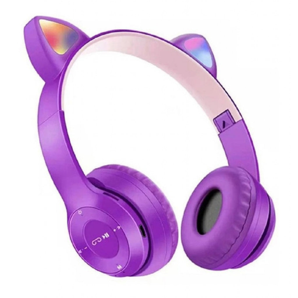 AURICULAR BLUETOOTH CON LUCES LED