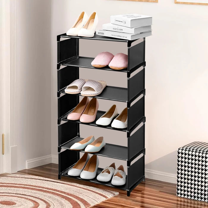 RACK ZAPATERO MULTIFUNCIÓN 6 ESTANTES